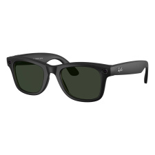 Умные очки Ray-Ban Wayfarer (Gen 2) Shiny Black Clear/Graphite Green (155-53)