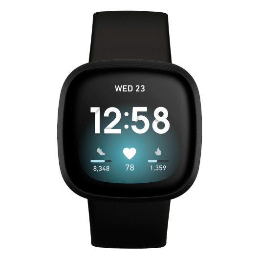 Умные часы Fitbit Versa 3 черные