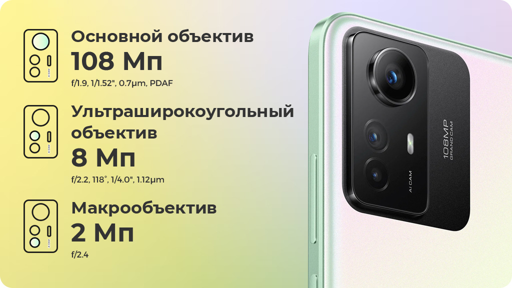 Xiaomi Redmi Note 12S 6/128Gb Global Голубой