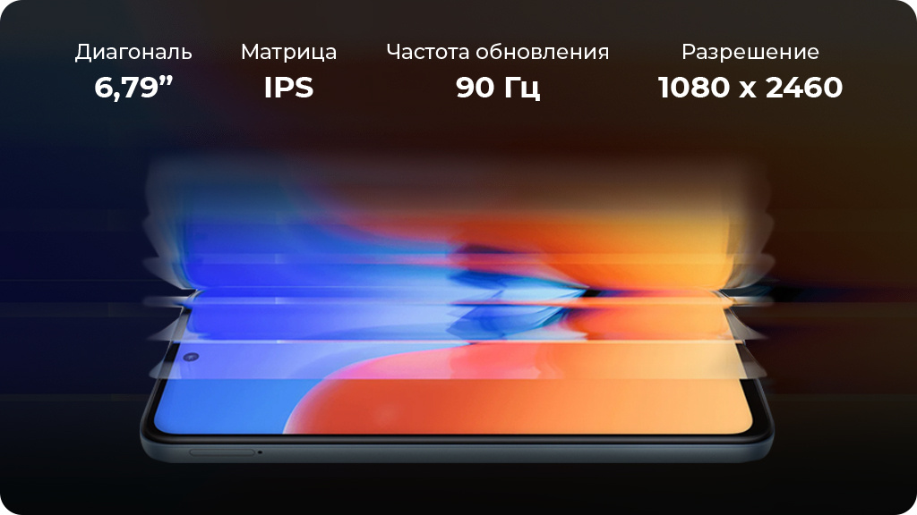 Xiaomi Redmi 12 8/256Gb Серебристый Global Version