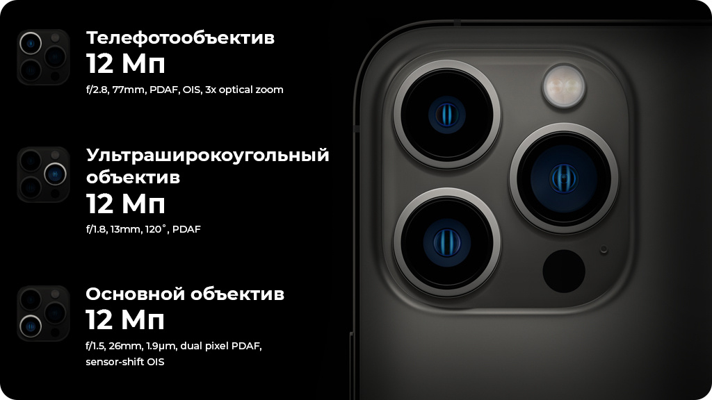 Apple iPhone 13 Pro Max 512Gb Серебристый (JP)