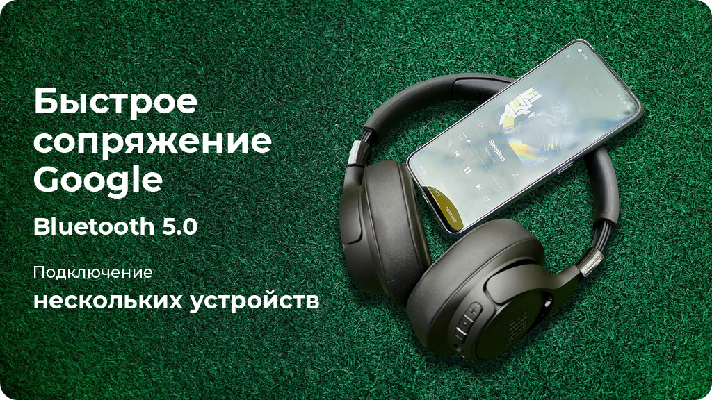 Беспроводные наушники JBL Tune 760NC, синий