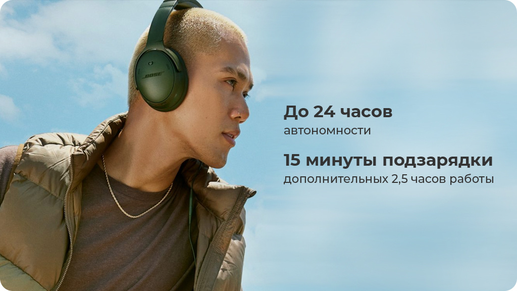 Беспроводные наушники Bose QuietComfort Headphones Черные